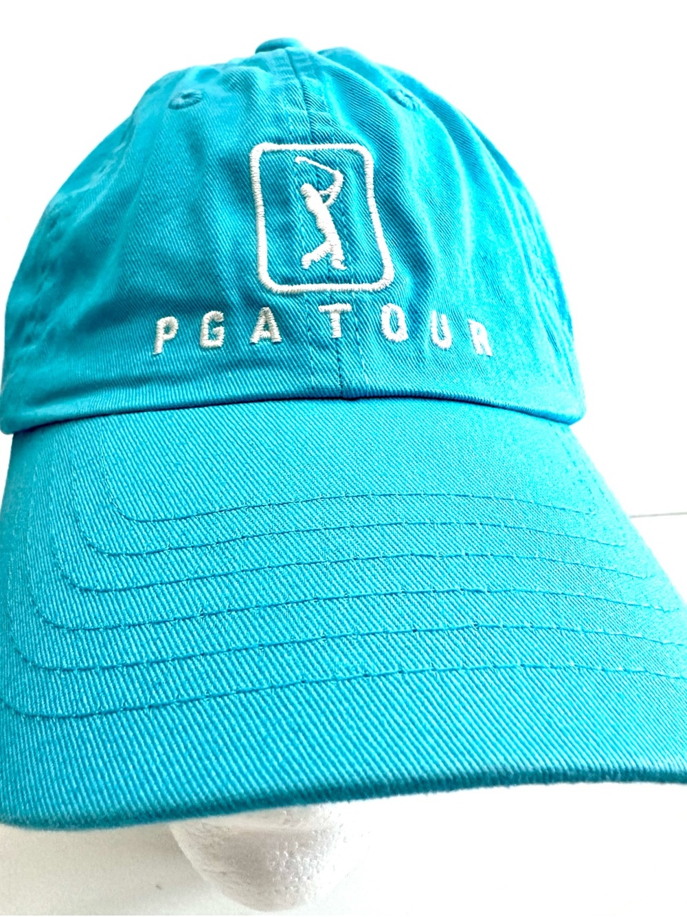 PGA TOUR Turquoise Embroidered Logo Cap